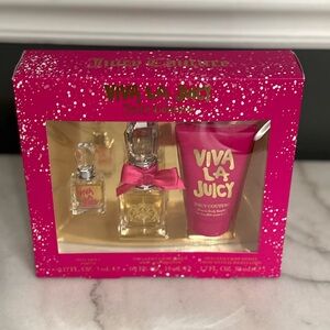 Juicy Couture Viva La Juicy Gift Set - Pink and Gold